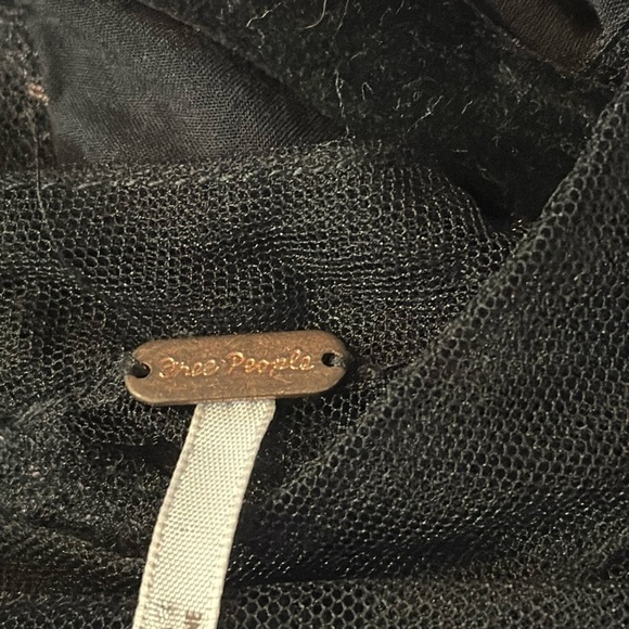 NWOT Women’s Free People Dance Till Dawn Black Sequin Fit & Flare Mini Dress - Picture 9 of 11